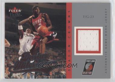 2004-05 Fleer Ultra - Season Crowns - Jersey #SC-DM - Darius Miles /349