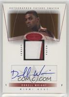 Autographed Future Swatch - Dorell Wright #/50