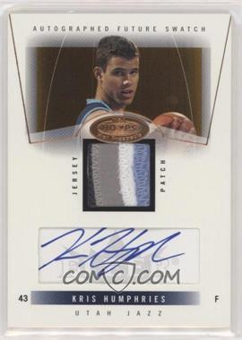 2004-05 Hoops Hot Prospects - [Base] #81 - Autographed Future Swatch - Kris Humphries /350