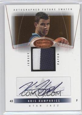 2004-05 Hoops Hot Prospects - [Base] #81 - Autographed Future Swatch - Kris Humphries /350