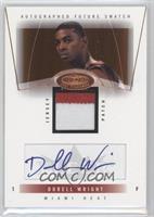 Autographed Future Swatch - Dorell Wright #/350