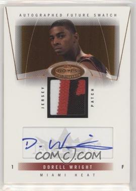 2004-05 Hoops Hot Prospects - [Base] #85 - Autographed Future Swatch - Dorell Wright /350 [EX to NM]