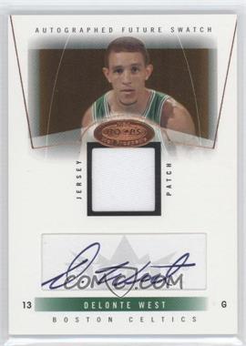 2004-05 Hoops Hot Prospects - [Base] #87 - Autographed Future Swatch - Delonte West /350