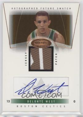 2004-05 Hoops Hot Prospects - [Base] #87 - Autographed Future Swatch - Delonte West /350