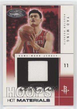 2004-05 Hoops Hot Prospects - Hot Materials #HM-YM - Yao Ming /500