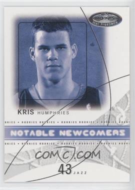 2004-05 Hoops Hot Prospects - Notable Newcomers #11NN - Kris Humphries