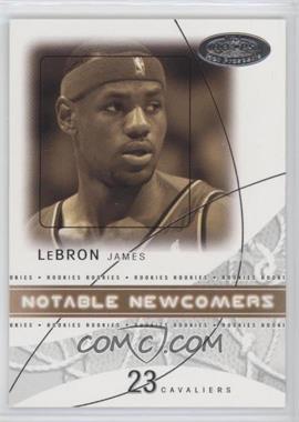 2004-05 Hoops Hot Prospects - Notable Newcomers #13 NN - LeBron James