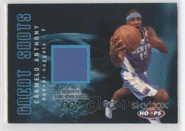 2004-05 NBA Hoops - Great Shots - Blue Jerseys #GS/CA - Carmelo Anthony