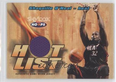 2004-05 NBA Hoops - Hot List - Jerseys #HL/SO - Shaquille O'Neal