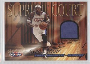 2004-05 NBA Hoops - Supreme Court - Jerseys #SC/CM - Corey Maggette
