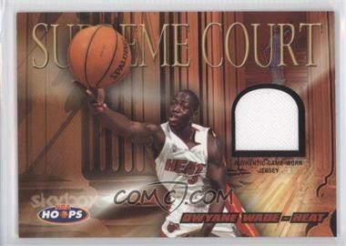 2004-05 NBA Hoops - Supreme Court - Jerseys #SC/DW - Dwyane Wade
