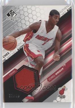 2004-05 SP Authentic - Authentic Patches #AP-DW - Dorell Wright /50