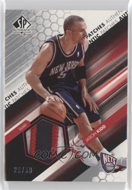 2004-05 SP Authentic - Authentic Patches #AP-JK - Jason Kidd /50