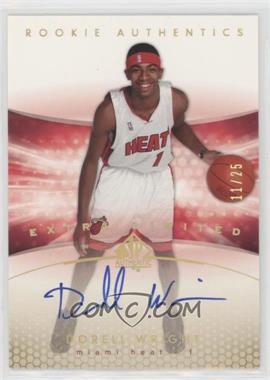 2004-05 SP Authentic - [Base] - Extra Limited #169 - Rookie Authentics - Dorell Wright /25
