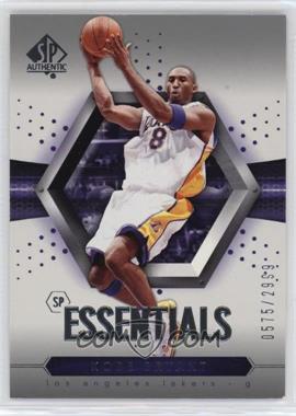 2004-05 SP Authentic - [Base] #106 - Essentials - Kobe Bryant /2999