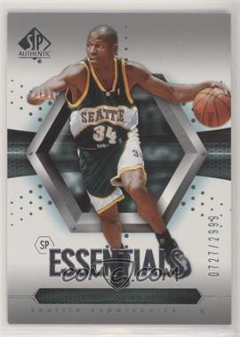 2004-05 SP Authentic - [Base] #127 - Essentials - Ray Allen /2999