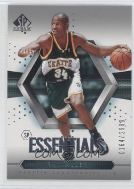 2004-05 SP Authentic - [Base] #127 - Essentials - Ray Allen /2999