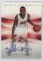 Rookie Authentics - Dorell Wright #/1,499