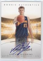 Rookie Authentics - Andris Biedrins #/1,499