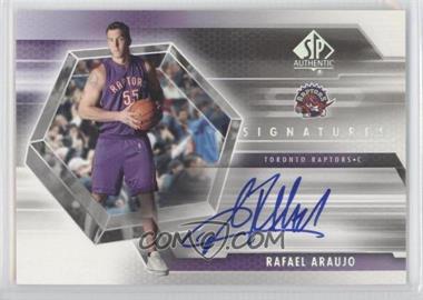 2004-05 SP Authentic - SP Signatures #SP-AR - Rafael Araujo