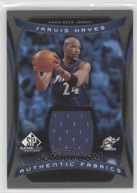 2004-05 SP Game Used - Authentic Fabrics #AF-JH - Jarvis Hayes