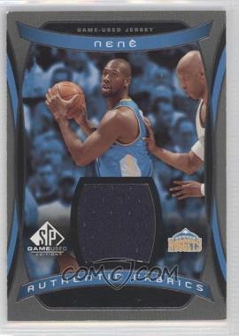2004-05 SP Game Used - Authentic Fabrics #AF-NH - Nene