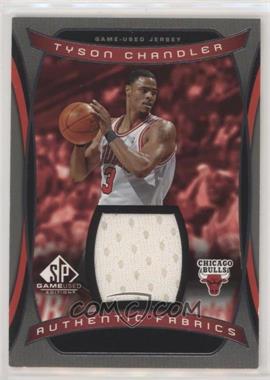 2004-05 SP Game Used - Authentic Fabrics #AF-TC - Tyson Chandler [EX to NM]
