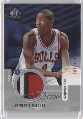 2004-05 SP Game Used - Authentic Patches #AP-JC - Jamal Crawford /100