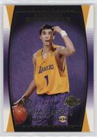 Authentic Rookies - Sasha Vujacic #/50