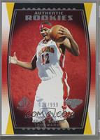 Authentic Rookies - Josh Smith [Noted] #/999