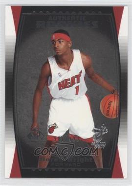 2004-05 SP Game Used - [Base] #107 - Authentic Rookies - Dorell Wright /999