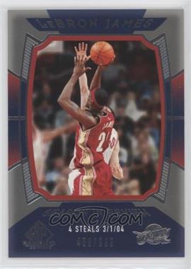 2004-05 SP Game Used - [Base] #144 - Season in Review - LeBron James /999