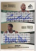 Cedric Maxwell, Robert Parish #/5