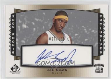 2004-05 SP Game Used - Rookie Exclusive Signatures #RE20 - J.R. Smith /100