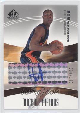 2004-05 SP Game Used - SIGnificance #SIG-MI - Mickael Pietrus /100