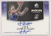 Jackson Vroman #/100