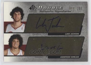 2004-05 SP Signature Edition - Authentic Dual Signatures #AS2-JV - Luke Jackson, Anderson Varejao /100