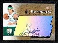 Delonte West #/10