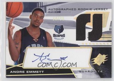 2004-05 SPx - [Base] - Spectrum #119 - Autographed Rookie Jersey - Andre Emmett /25