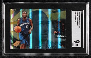 2004-05 SPx - [Base] - Spectrum #88 - Gilbert Arenas /25 [SGC 9 MINT]