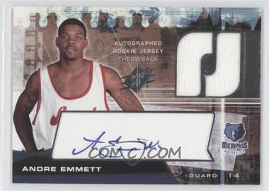 2004-05 SPx - [Base] - Throwback Variation #119 - Autographed Rookie Jersey - Andre Emmett