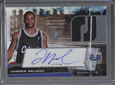 2004-05 SPx - [Base] - Throwback Variation #124 - Autographed Rookie Jersey - Jameer Nelson