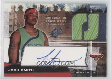 2004-05 SPx - [Base] - Throwback Variation #139 - Autographed Rookie Jersey - Josh Smith
