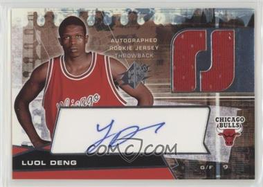 2004-05 SPx - [Base] - Throwback Variation #142 - Autographed Rookie Jersey - Luol Deng