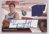 Autographed Rookie Jersey - Nenad Krstic [Noted] #/1,999