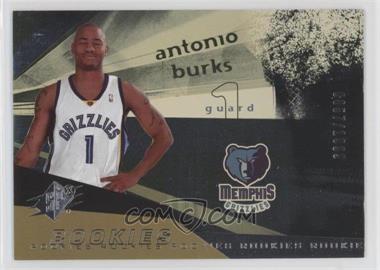 2004-05 SPx - [Base] #111 - Rookies - Antonio Burks /1999 [EX to NM]