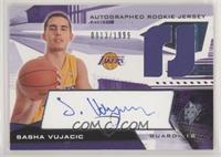 Autographed Rookie Jersey - Sasha Vujacic #/1,999