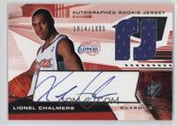 Autographed Rookie Jersey - Lionel Chalmers #/1,999