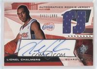 Autographed Rookie Jersey - Lionel Chalmers #/1,999