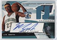 Autographed Rookie Jersey - J.R. Smith #/1,999